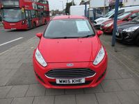 Used Ford Fiesta Zetec 2015 Red Hatchback