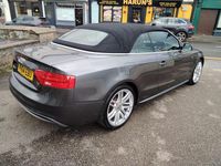 Used Audi A5 Cabriolet S-Line 2014 Grey Cabriolet