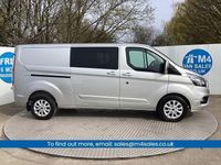 Used Ford Transit Custom Limited 130 HP (95 kW) 2022 Silver Van