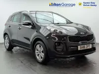 Usado Kia Sportage 177 HP (130 kW) 2018 Preto SUV