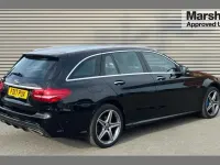 Used Mercedes C350 AMG Line Premium 293 HP (215 kW) 2017 Black Estate