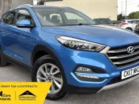 Used Hyundai Tucson SE 185 HP (136 kW) 2017 Blue SUV