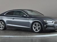 Used Audi A5 S-Line 190 HP (139 kW) 2018 Grey Coupe