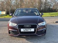 Used Audi A3 Cabriolet S-Line 2015 Red Cabriolet