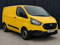 Used Ford Transit Custom 131 HP (96 kW) 2022 Yellow Van