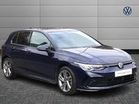 Used VW Golf VIII R-line 130 HP (95 kW) 2021 Blue Hatchback