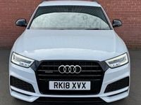 Used Audi Q3 Black Edition 184 HP (135 kW) 2018 White SUV