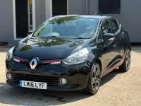 Begagnad Renault Clio IV Dynamique 2016 Svart Halvkombi
