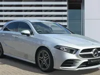 Used Mercedes A200 AMG line 163 HP (119 kW) 2020 Silver Hatchback