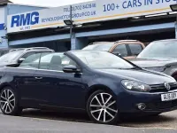 Begagnad VW Golf Cabriolet GT 160 HK (117 kW) 2015 Blå Cab