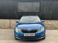 Used Skoda Octavia SE L 115 HP (84 kW) 2017 Blue Estate