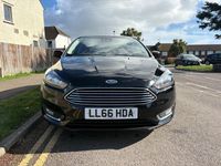 Used Ford Focus Titanium 125 HP (91 kW) 2016 Black Hatchback
