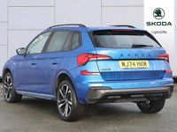 Used Skoda Kamiq Monte Carlo 150 HP (110 kW) 2024 Race blue metallic SUV