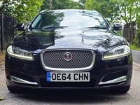 Used Jaguar XF Sportbrake Premium Luxury 2014 Black Estate