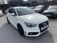 Used Audi A1 S-Line 122 HP (89 kW) 2014 White Hatchback