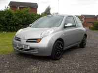 Used Nissan Micra SE 80 HP (58 kW) 2003 Silver Hatchback