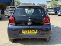 Used Peugeot 108 Active 68 HP (50 kW) 2014 Blue Hatchback