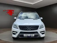 Used Mercedes ML250 AMG 204 HP (150 kW) 2013 White SUV