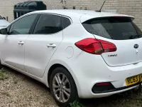 Used Kia Ceed 128 HP (94 kW) 2014 White Hatchback