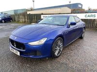Used Maserati Ghibli 275 HP (202 kW) 2016 Blue Sedan