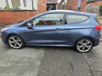 Used Ford Fiesta ST-Line 100 HP (73 kW) 2019 Blue Hatchback