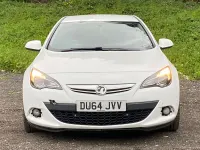 Used Vauxhall Astra GTC Edition 140 HP (102 kW) 2014 White Coupe