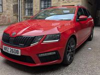 Used Skoda Octavia vRS 184 HP (135 kW) 2017 Red Estate