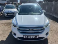 Used Ford Kuga Titanium 150 HP (110 kW) 2019 White SUV