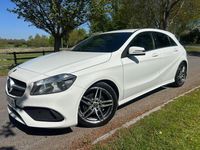 Used Mercedes A160 AMG line 2017 White Hatchback