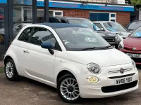 Used Fiat 500 Pop Star 69 HP (50 kW) 2016 White Hatchback