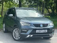 Begagnad Seat Ateca 4Drive 190 HK (139 kW) 2017 Grå SUV