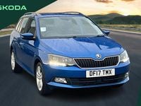 Used Skoda Fabia SE L 88 HP (64 kW) 2017 Blue Estate