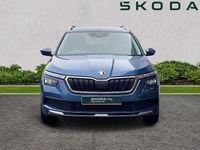 Used Skoda Kamiq SE L 81 HP (59 kW) 2021 Titan blue metallic SUV
