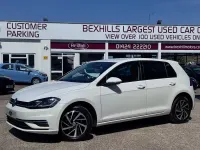 Used VW Golf VII Edition 115 HP (84 kW) 2020 White Hatchback
