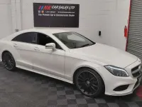 Used Mercedes CLS220 AMG line 174 HP (127 kW) 2015 White Coupe