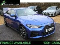 Begagnad BMW 420 M Sport 2022 Blå Halvkombi