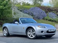 Begagnad Mazda MX5 126 HK (92 kW) 2007 Silver Cab