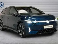 New VW ID.7 GTX 250 kW (340 HP) 2026 Blue Estate