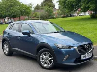 Gebraucht Mazda CX-3 120 PS (88 kW) 2017 Blau SUV