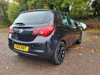Usado Vauxhall Corsa Excite 2015 Preto Citadino