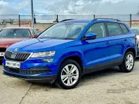 Używany Skoda Karoq SE 2019 Niebieski SUV