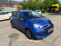 Used Hyundai i10 GO! 67 HP (49 kW) 2018 Blue Hatchback