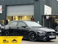 Begagnad Mercedes A200 Executive 2018 Svart Halvkombi