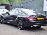 Used Mercedes E400 AMG line 333 HP (244 kW) 2014 Black Coupe