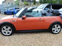 Used Mini Cooper S Cabriolet 2005 Orange Cabriolet