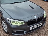 Used BMW 116 Comfort Edition 116 HP (85 kW) 2018 Grey Hatchback