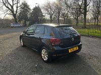 Used VW Polo SE 95 HP (69 kW) 2018 Black Hatchback