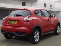 Used Nissan Juke Visia 112 HP (82 kW) 2018 Red SUV