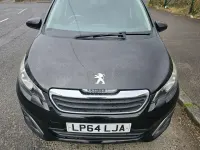 Używany Peugeot 108 Allure 82 KM (60 kW) 2015 Czarny Hatchback
