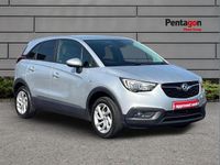 Used Vauxhall Crossland X 108 HP (79 kW) 2018 Silver SUV